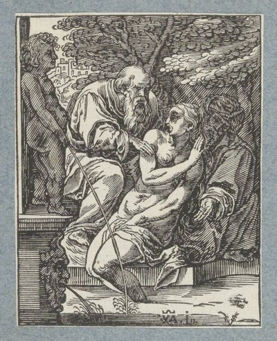Susanna ve Yaşlılar by Christoffel van Sichem (II)