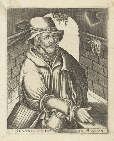 John Hus, Merhern, c. 1650 by Christoffel van Sichem