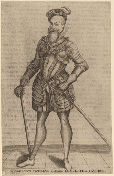 Robert Dudley, Leicester Kontu by Christoffel van Sichem I