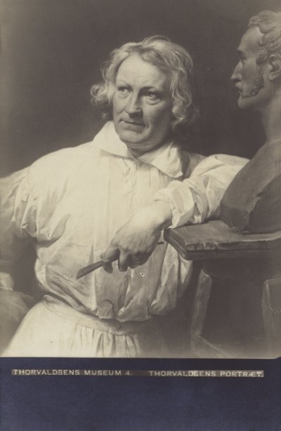 Bertel Thorvaldsen, Danimarkalı heykeltıraş by Christoffer Wilhelm Eckersberg