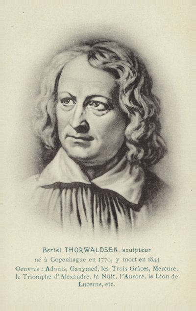 Bertel Thorvaldsen, Danimarkalı heykeltıraş by Christoffer Wilhelm Eckersberg
