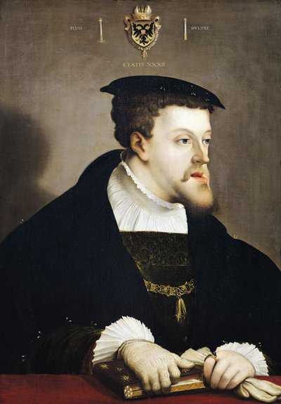 Charles V (1500-58) Holy Roman Emperor  by Christoph Amberger