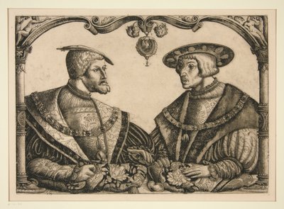 İmparatorlar Charles V ve Ferdinand I by Christoph Bockstorffer