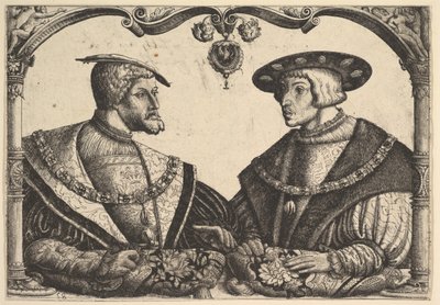 İmparatorlar Charles V ve Ferdinand I, M.Ö. 1531. by Christoph Bockstorffer