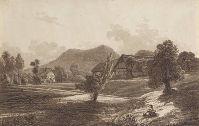 Landeskrone Dağı ile Lusatian Manzarası by Christoph Nathe