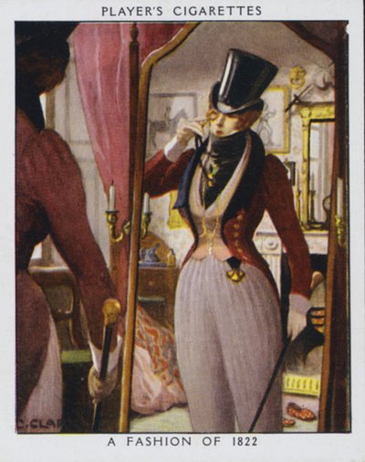 1822 modası (renkli taş) by Christopher (after) Clark