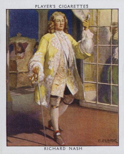 Richard Nash, Beau Nash (renkli taş) by Christopher (after) Clark