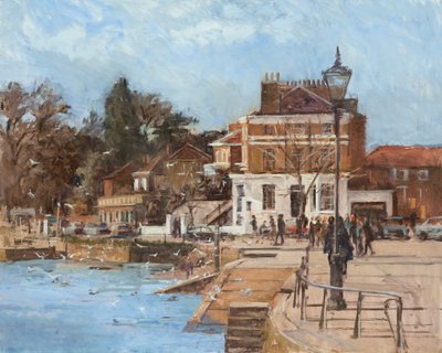 Kış Yürüyüşçüleri Richmond by Christopher Glanville