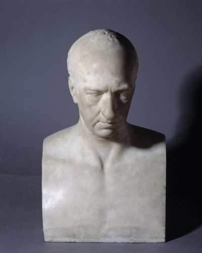 İskoç ressam Gavin Hamilton'u tasvir eden büst (1723-1798) by Christopher Hewetson