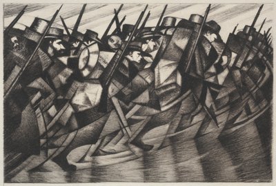 Siperlere Dönüş by Christopher Richard Wynne Nevinson