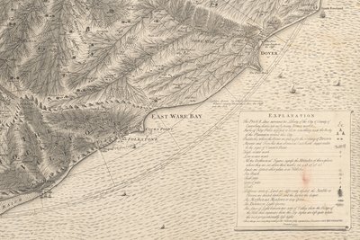 East-Kent'in yeni bir felsefi korografik tablosu by Christopher Packe