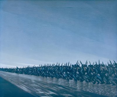 Mart ayındaki sütun by Christopher Richard Wynne Nevinson