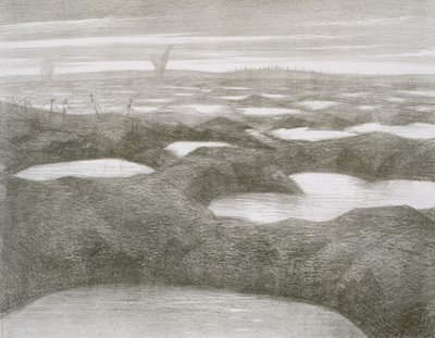Bir İtişten Sonra, 1918 by Christopher Richard Wynne Nevinson