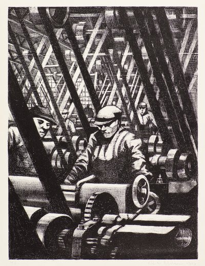 Motoru Yapmak by Christopher Richard Wynne Nevinson