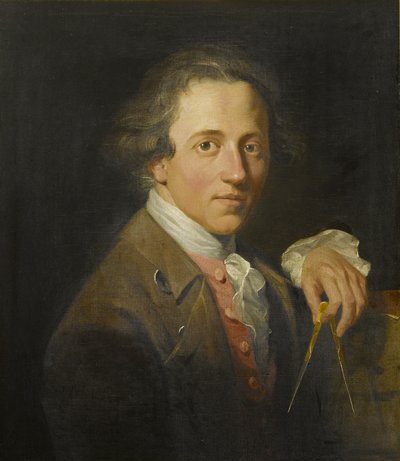Genç Bir Sanatçının Portresi (John Soane), 1776 by Christopher William Hunneman