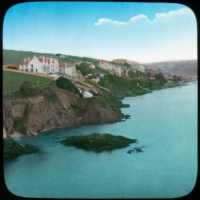 Kaleden Fowey, Cornwall, 19. yüzyılın sonları veya 20. yüzyılın başlarında by Church Army Lantern Department