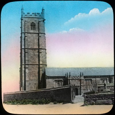 St Buryan Kilisesi, Cornwall, 19. yüzyılın sonu veya 20. yüzyılın başı by Church Army Lantern Department
