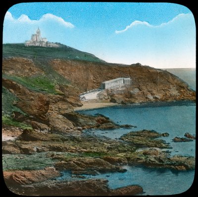 Kertenkele Deniz Feneri, Cornwall, 19. yüzyılın sonu veya 20. yüzyılın başı by Church Army Lantern Department