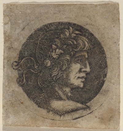 Bir Roma İmparatoru Başkanı by Circle of Francesco Francia