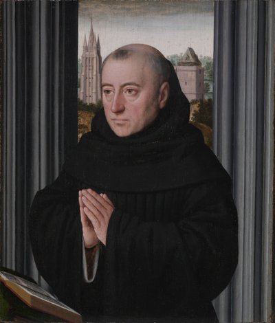 Bir Keşiş Portresi by Circle of Gerard David