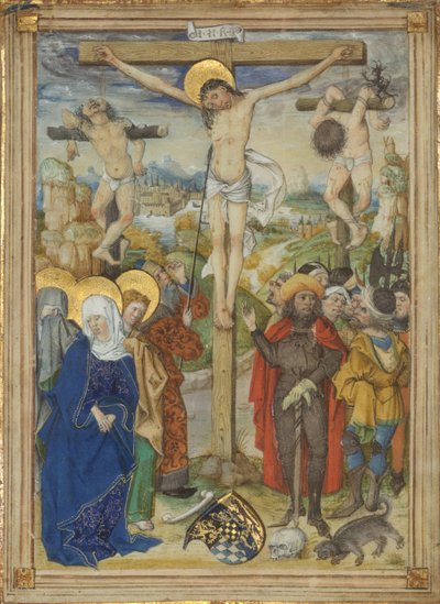Çarmıha Gerilme, 1481-82. by Circle of the Housebook Master