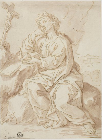 Aziz Dorothy Çölde Dua Eder by Ciro Ferri