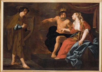 Orpheus, Pluto ve Proserpina. by Claes Cornelisz. Moeyaert