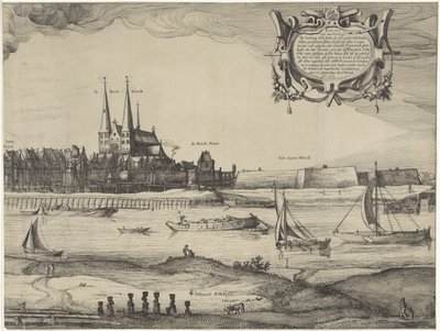 Deventer Profili (levha IV) by Claes Jansz. Visscher (II) (possibly)