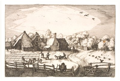 Haarlemmerhout yakınlarındaki Ağartma Tarlaları by Claes Jansz. Visscher