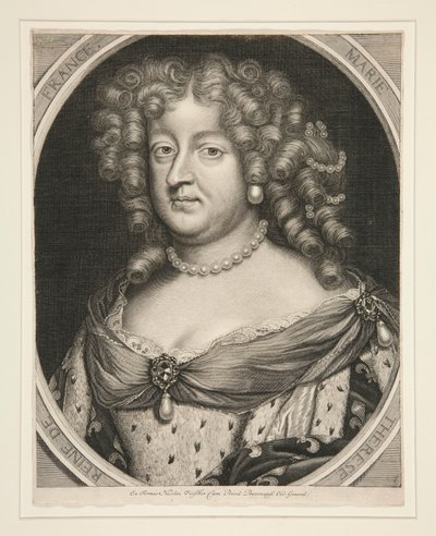 Marie Therese, Fransa Kraliçesi by Claes Jansz. Visscher