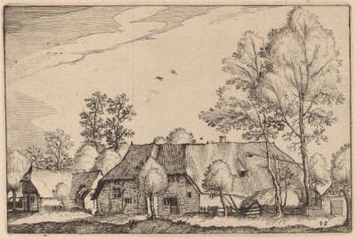Büyük Çiftlik by Claes Jansz Visscher after Johannes van Doetechum, the Elder after Lucas
