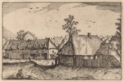 Büyük Barakalar by Claes Jansz Visscher after Johannes van Doetechum, the Elder after Lucas