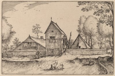 Büyük Duvarlı Çiftlik by Claes Jansz Visscher after Johannes van Doetechum, the Elder after Lucas