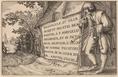 Baş sayfa by Claes Jansz Visscher after Johannes van Doetechum, the Elder after Lucas
