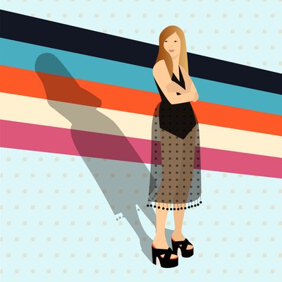moda çizgili by Claire Huntley