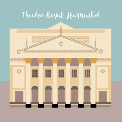 Kraliyet Haymarket Tiyatrosu by Claire Huntley