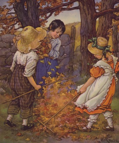 Bir Çocuğun Ayet Bahçesi: Sonbahar Ateşleri (renkli taş) by Clara Miller Burd