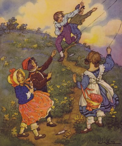 Bir Çocuğun Ayet Bahçesi: Rüzgar (renkli taş) by Clara Miller Burd