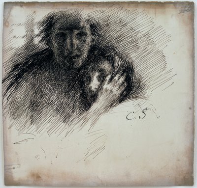 Çocuğunu koruyan anne by Clara Siewert