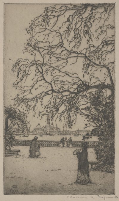 Jardini Halkı, Venedik by Clarence A. Gagnon