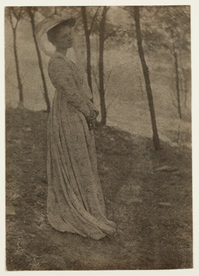 Julia Hall McCune, c. 1897. by Clarence H. White