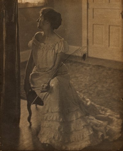 Tavus Kuşu Tüyü, c. 1902. by Clarence H. White