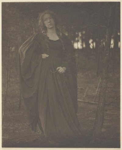 İsimsiz [ormandaki kadın], 190105. by Clarence H White