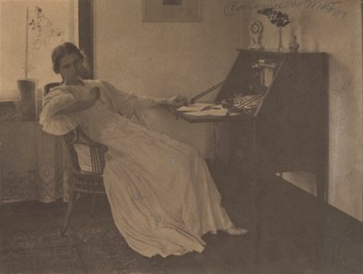 Ne Diyeyim, 1896. by Clarence H. White