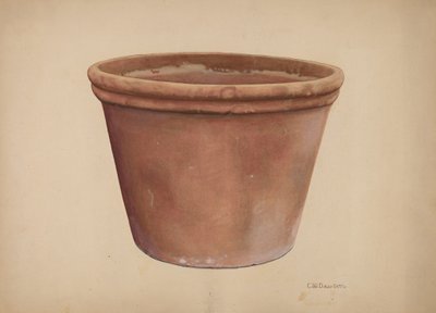çiçek vazosu by Clarence W. Dawson