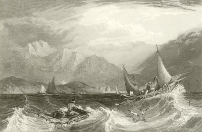 Bombay Limanı - Musonda balıkçı tekneleri by Clarkson Frederick Stanfield