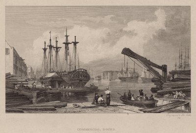 Ticari Rıhtımlar, Londra by Clarkson Frederick Stanfield