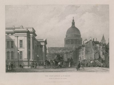 Postane ve St Paul Katedrali by Clarkson Frederick Stanfield