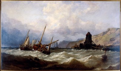 Oxwich Körfezi, Güney Galler by Clarkson Stanfield