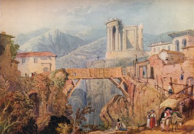 Tivoli, 1833 by Clarkson Stanfield